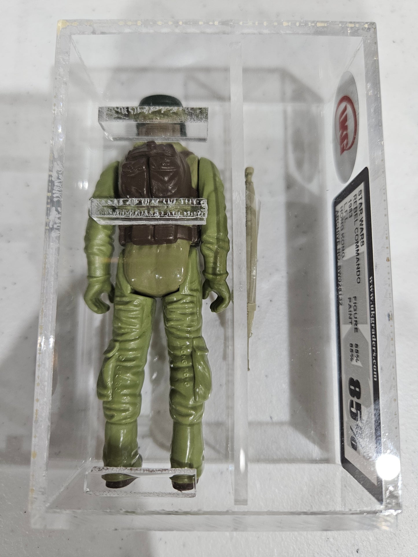 1983 Kenner Star Wars Rebel Commando UKG 85%