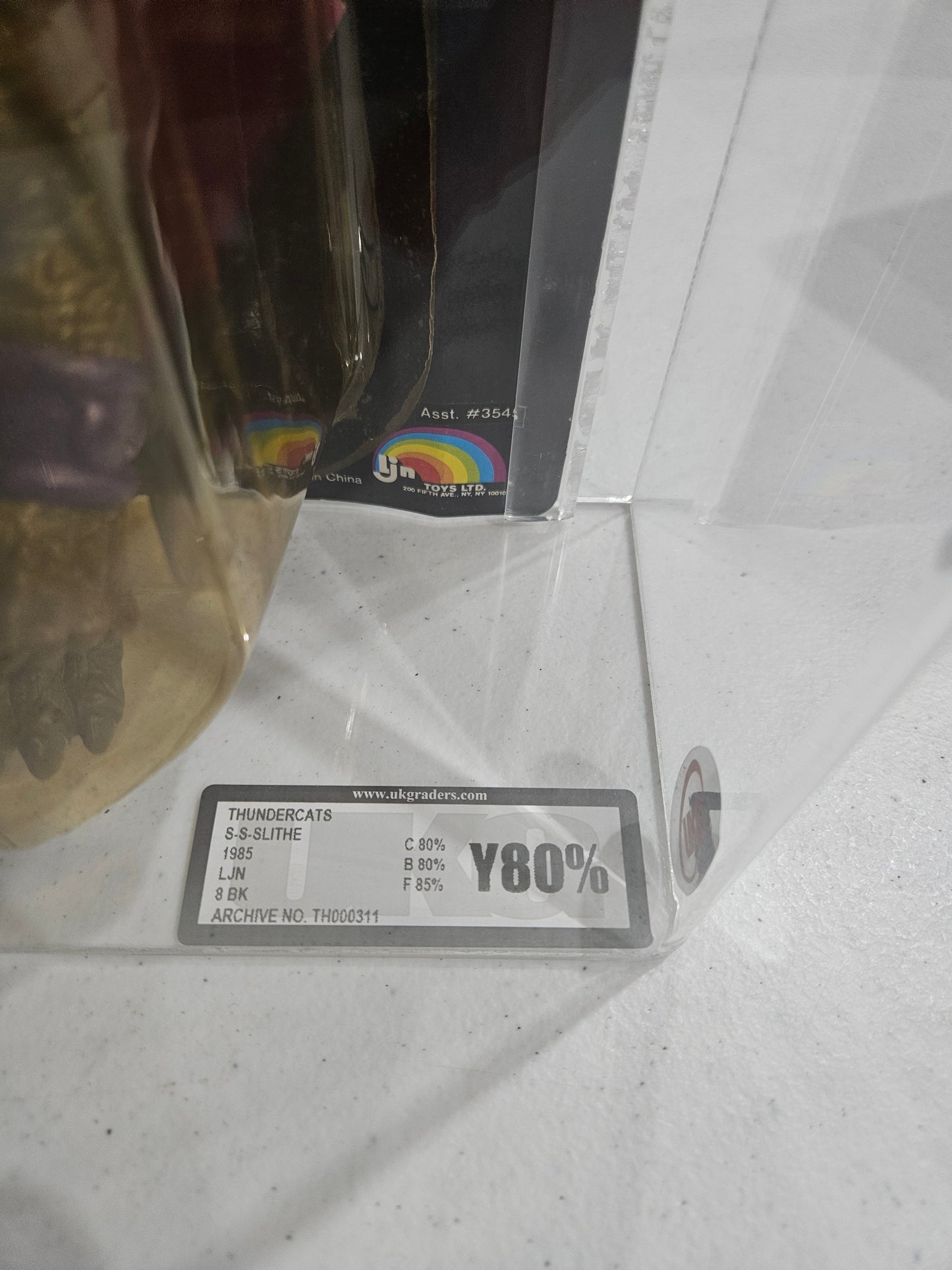 1985 LJN Thundercats S-S-Slithe UKG Y80%