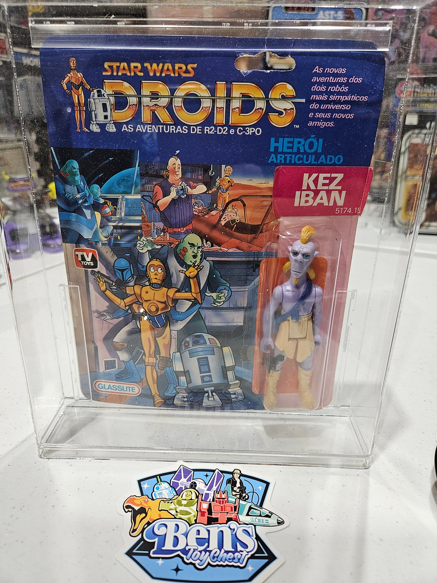 1988 GLASSLITE Droids Kez Iban
