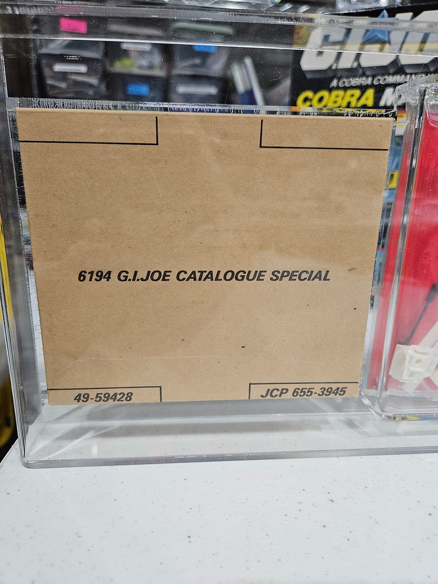 1983 Hasbro GI Joe 3pk Dept Store AFA U85+