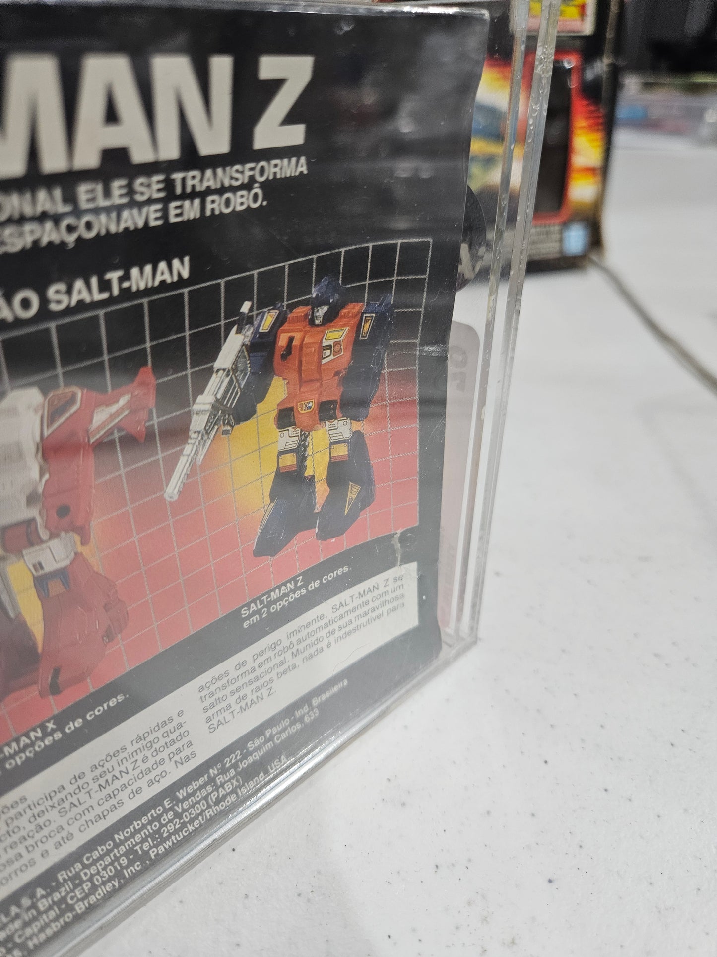 1985 Estrela Transformers Salt-Man Z CAS 70
