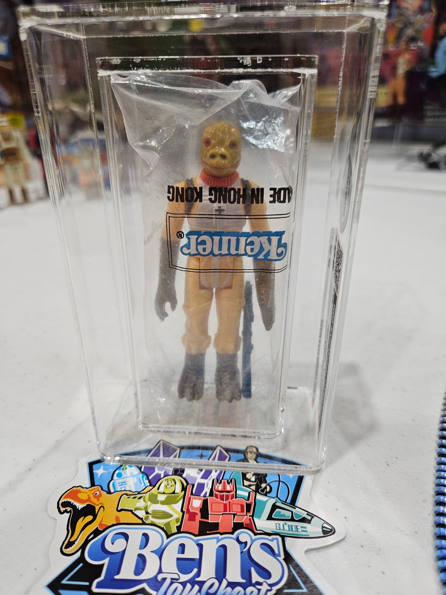 1980 Kenner Star Wars Baggie Bossk CAS 80+