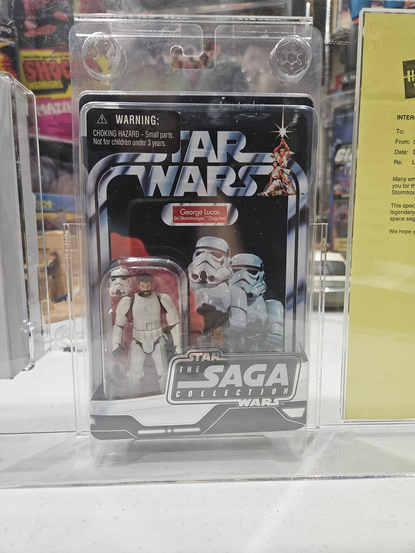 2006 Hasbro Star Wars Saga Mail-Order George Lucas CAS 90