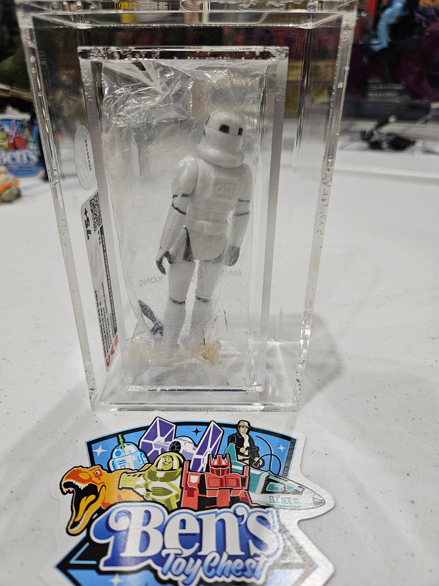 1980 Kenner Star Wars SW-A Baggie Stormtrooper CAS 75+