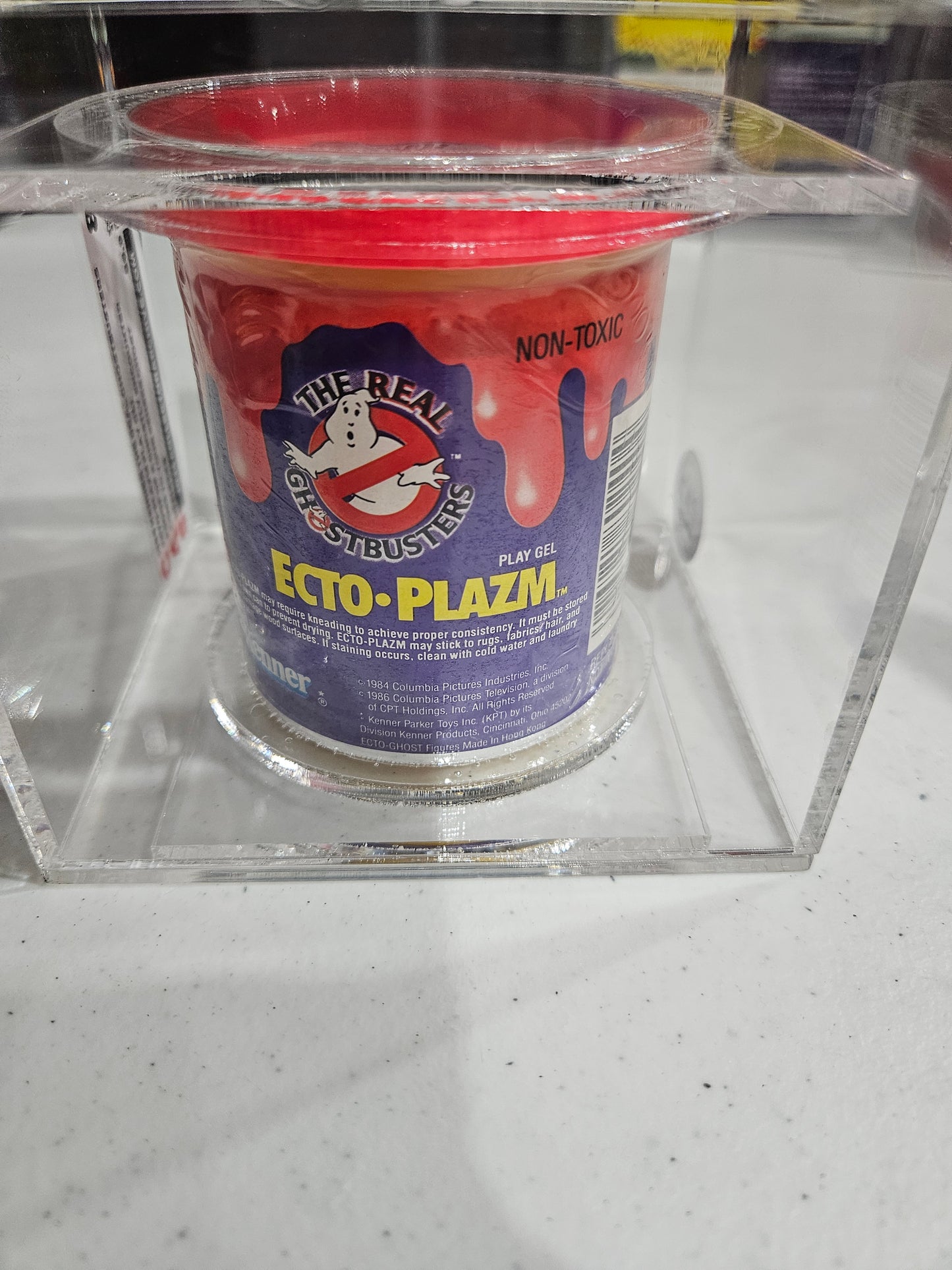 1986 Kenner The Real Ghostbusters Ecto-Plazm Play Gel CAS 85