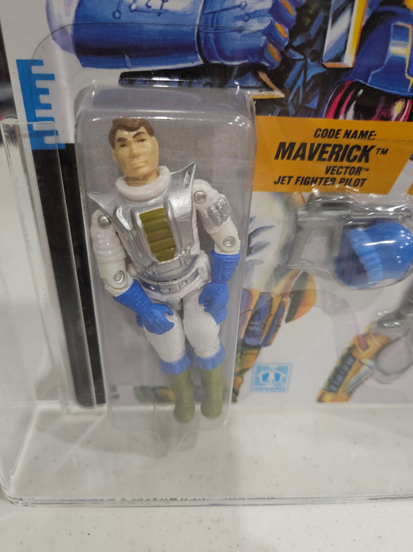1987 Hasbro GI Joe Maverick & Blocker CAS 85