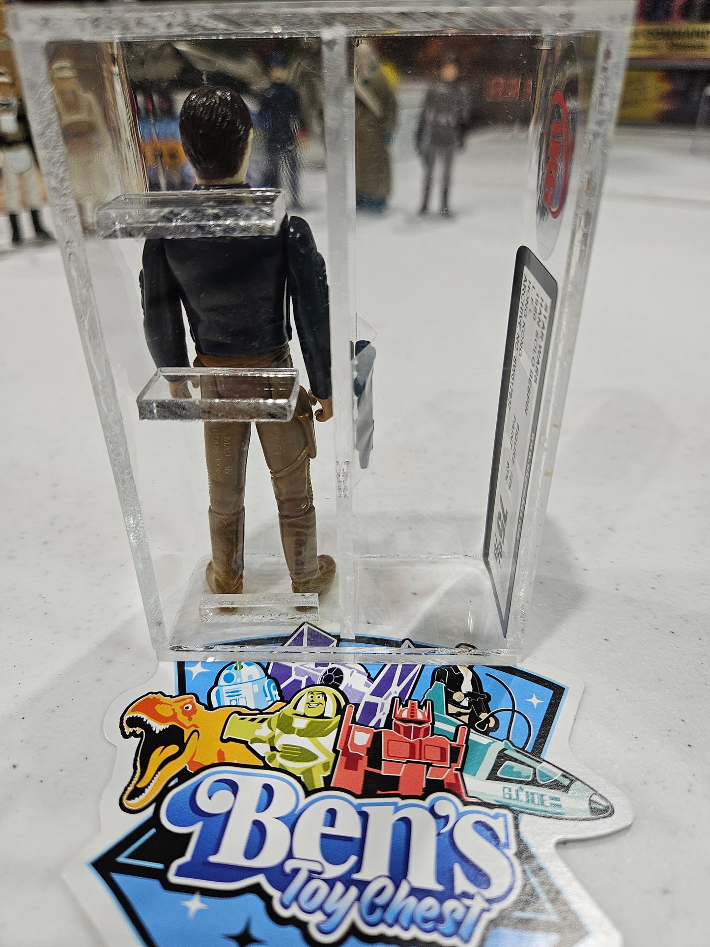 1980 Kenner Star Wars Han Solo Bespin UKG 75%