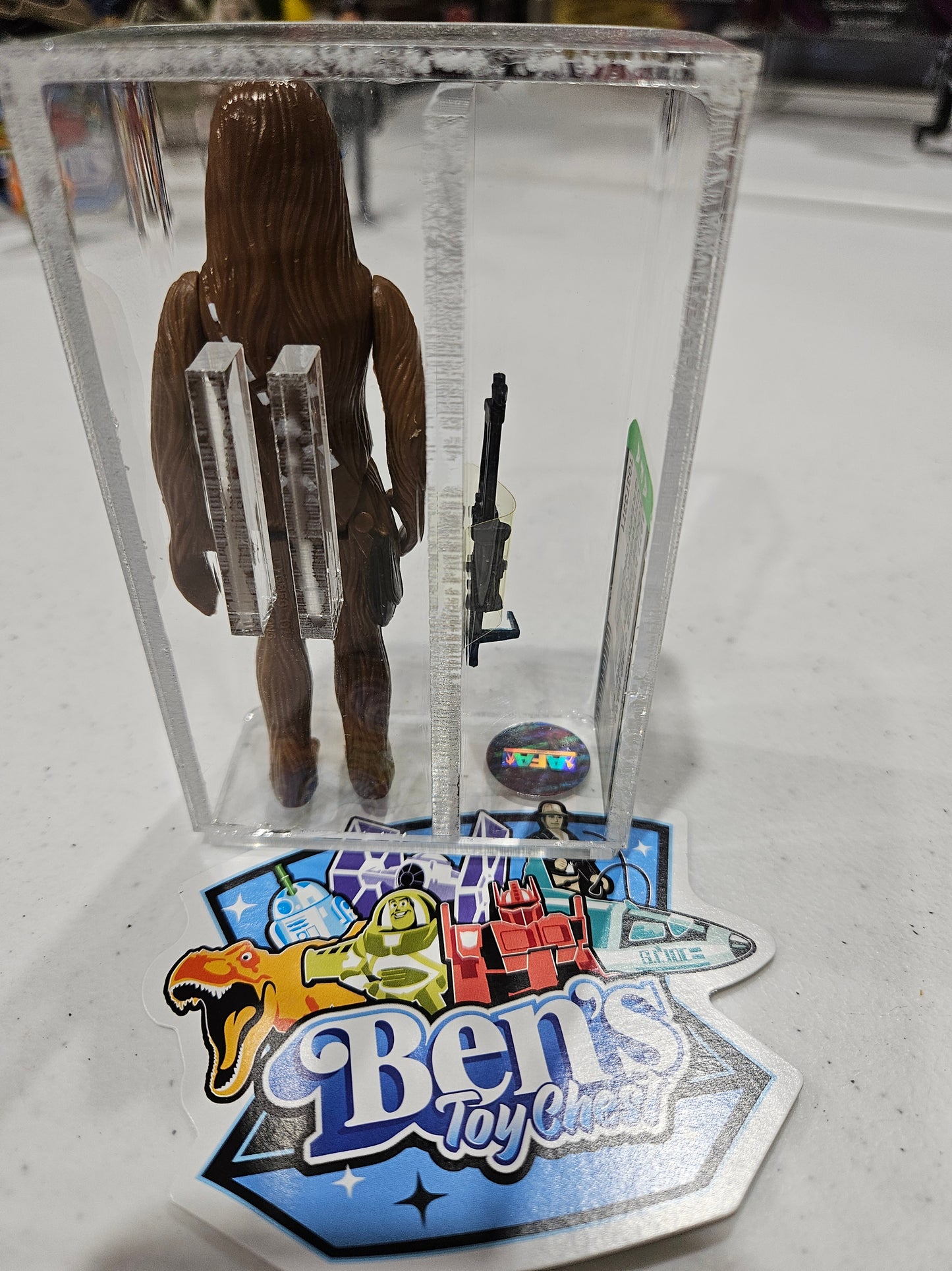 1977 Kenner Star Wars Chewbacca AFA 85 NM+