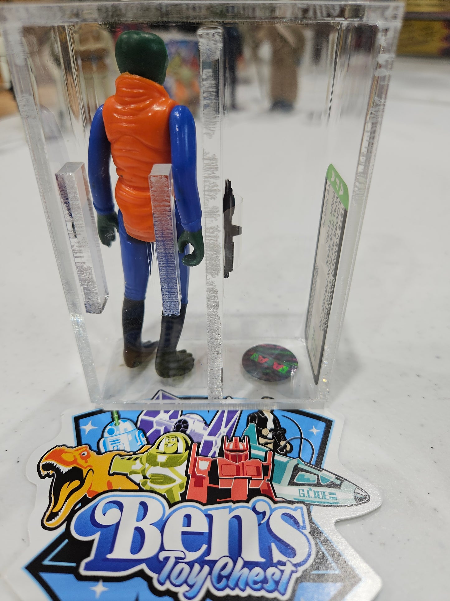 1978 Kenner Star Wars Walrus Man Pink Tusk AFA 75