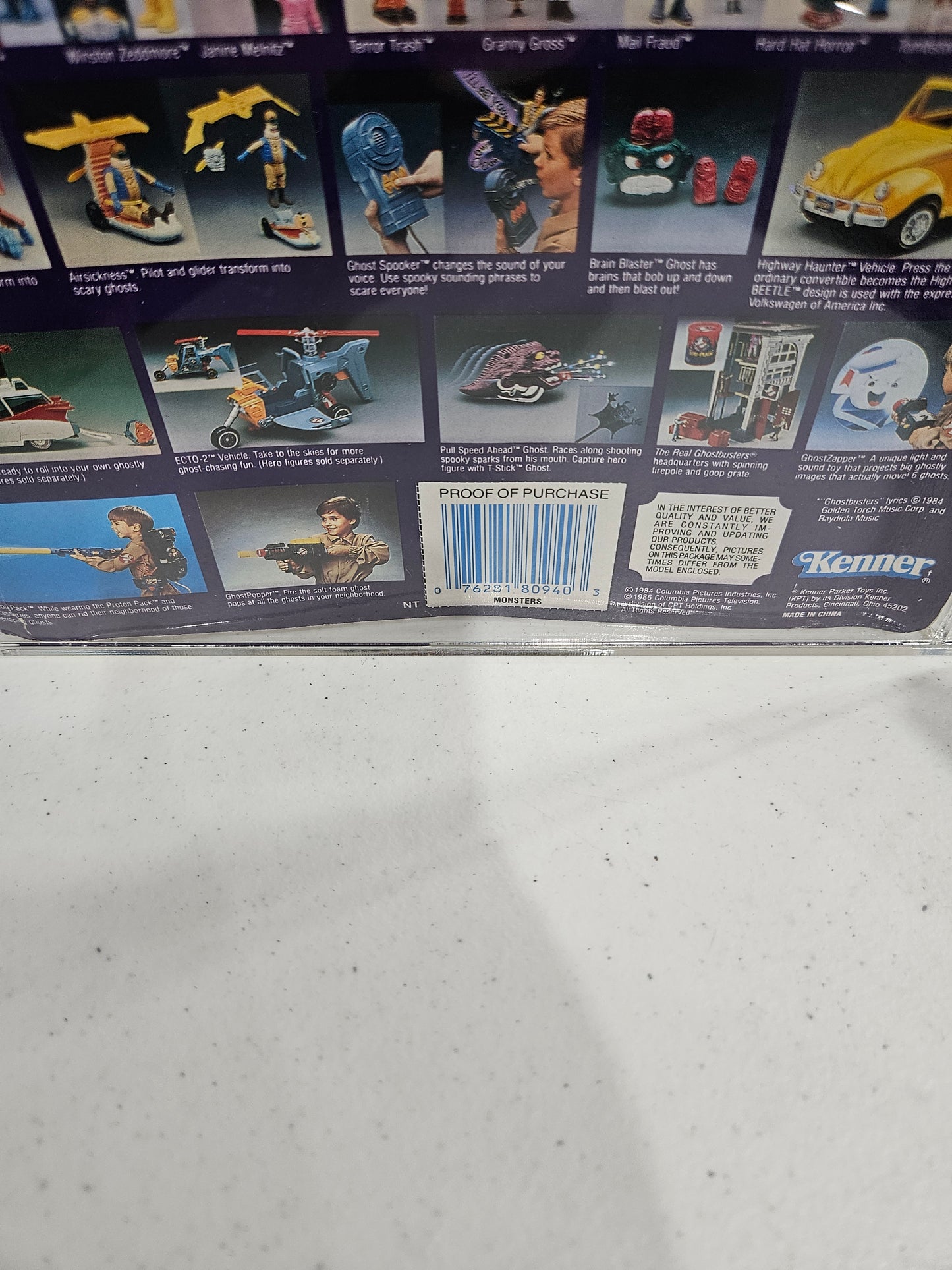 1986 Kenner The Real Ghostbusters The Zombie Monster CAS 75