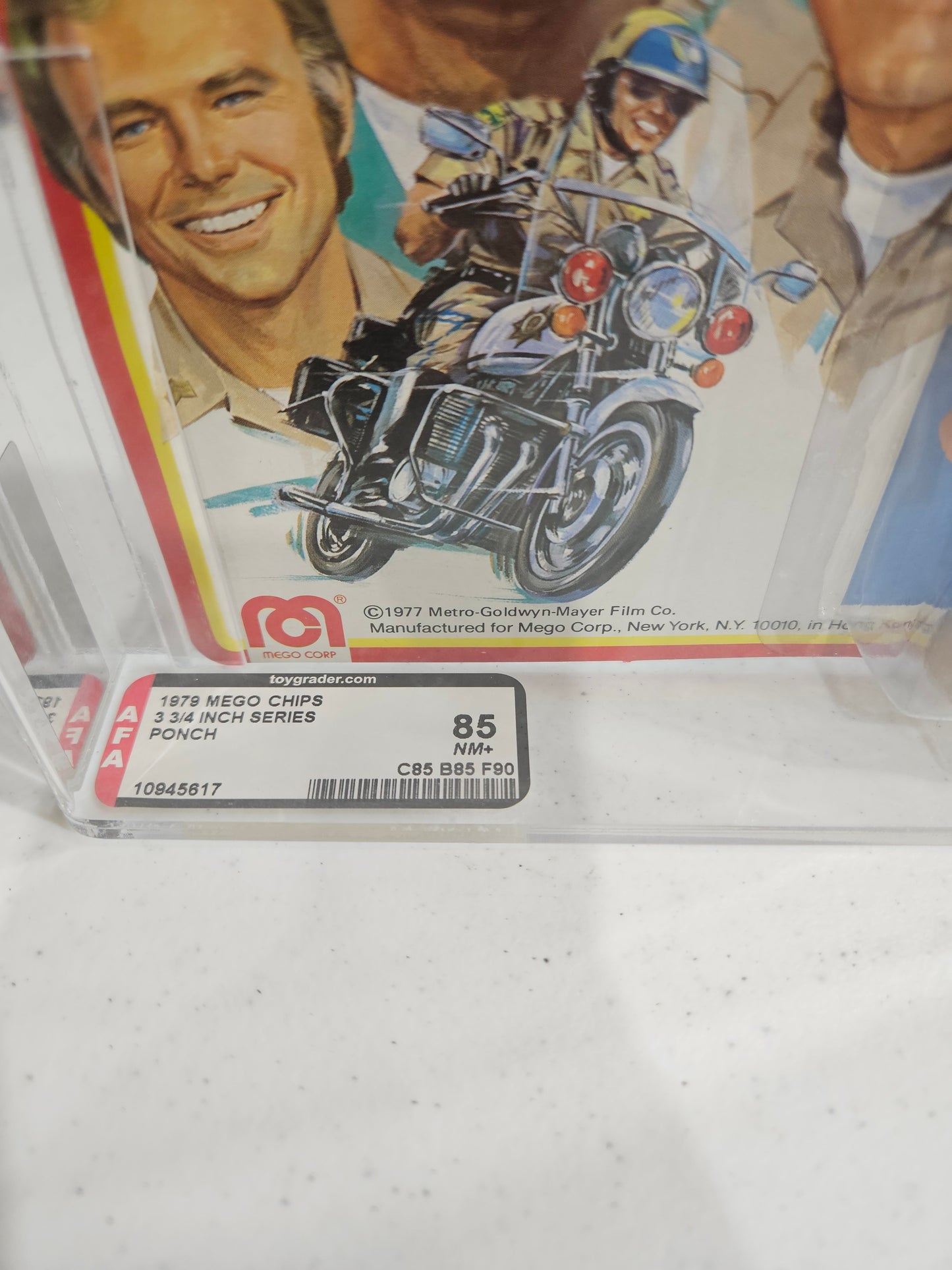1979 Mego Chips Ponch AFA 85