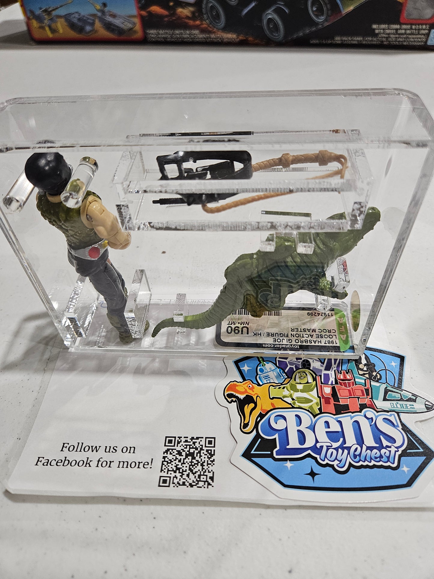 1987 Hasbro GI Joe Croc Master AFA U90 NM+/MT