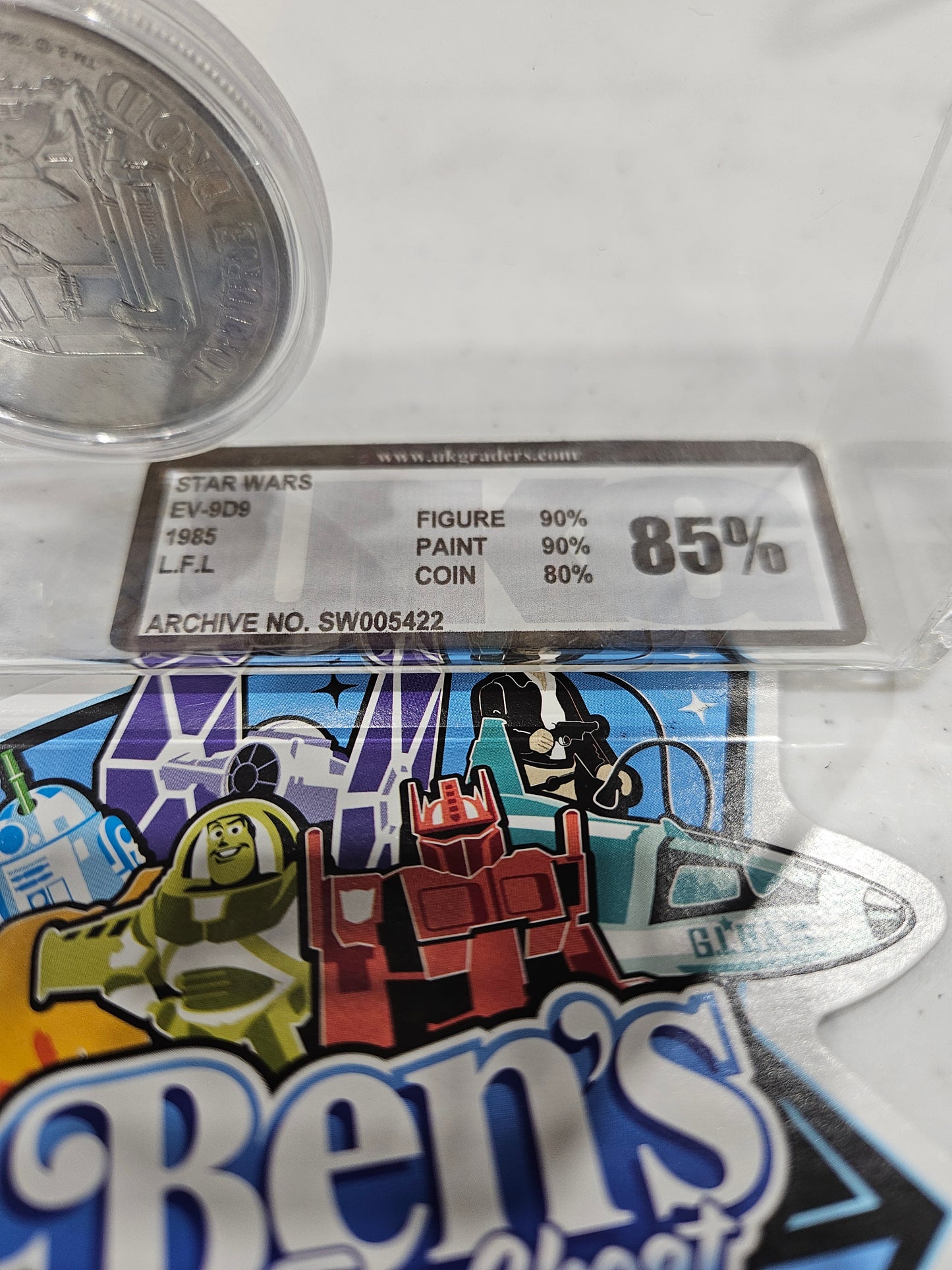 1985 Star Wars EV-9D9 UKG 85%