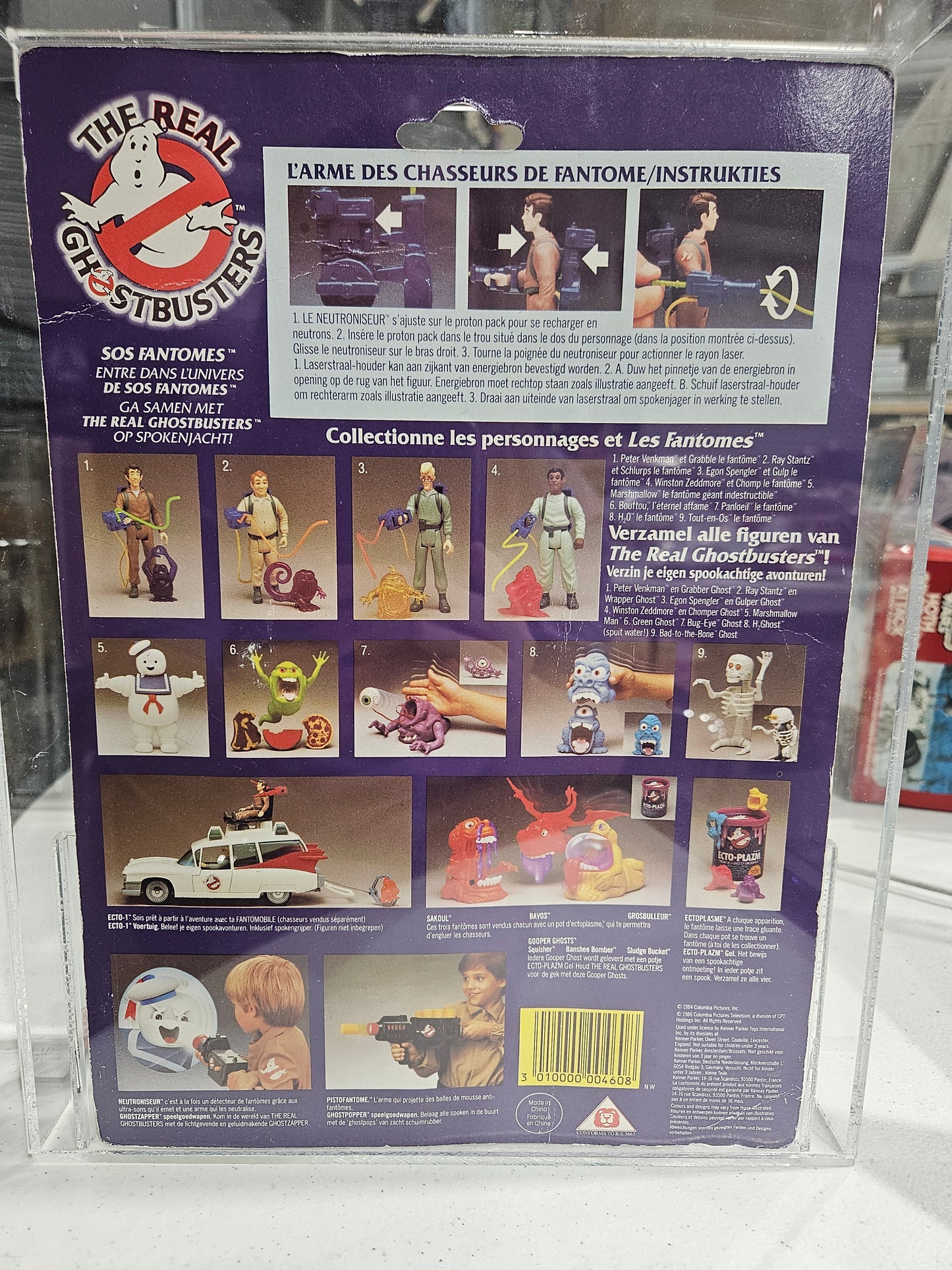 1986 Kenner The Real Ghostbusters Winston Zeddmore UKG 75%