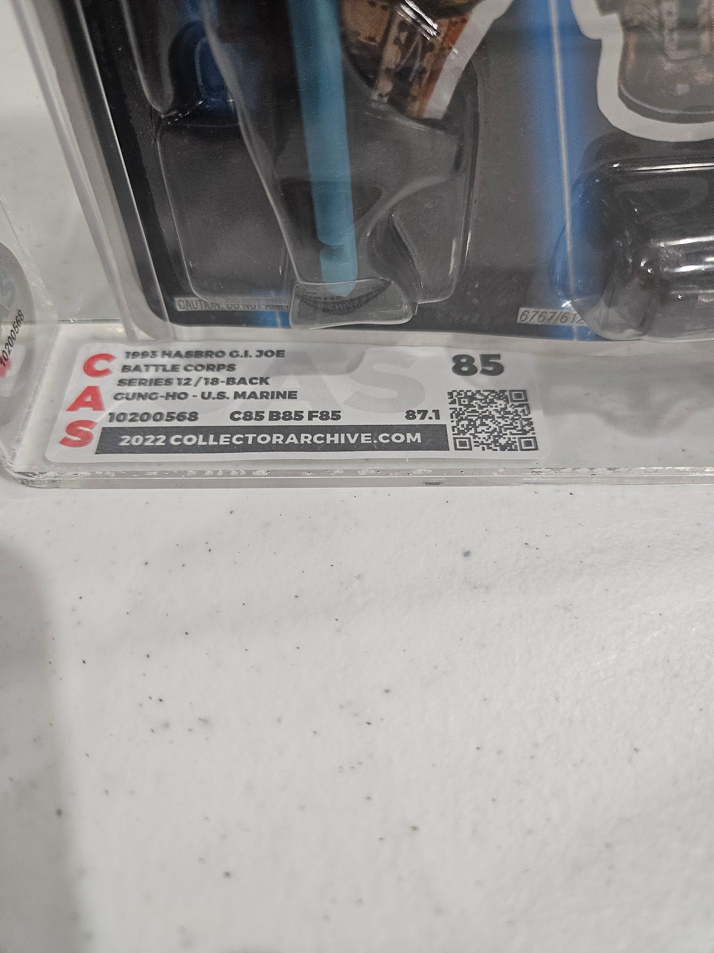 1993 Hasbro GI Joe Battle Corps Gung-Ho CAS 85