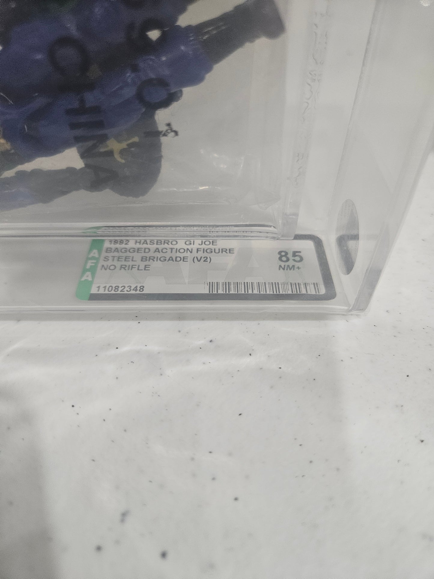 1992 Hasbro GI Joe Bagged Steel Brigade V2 AFA 85 NM+