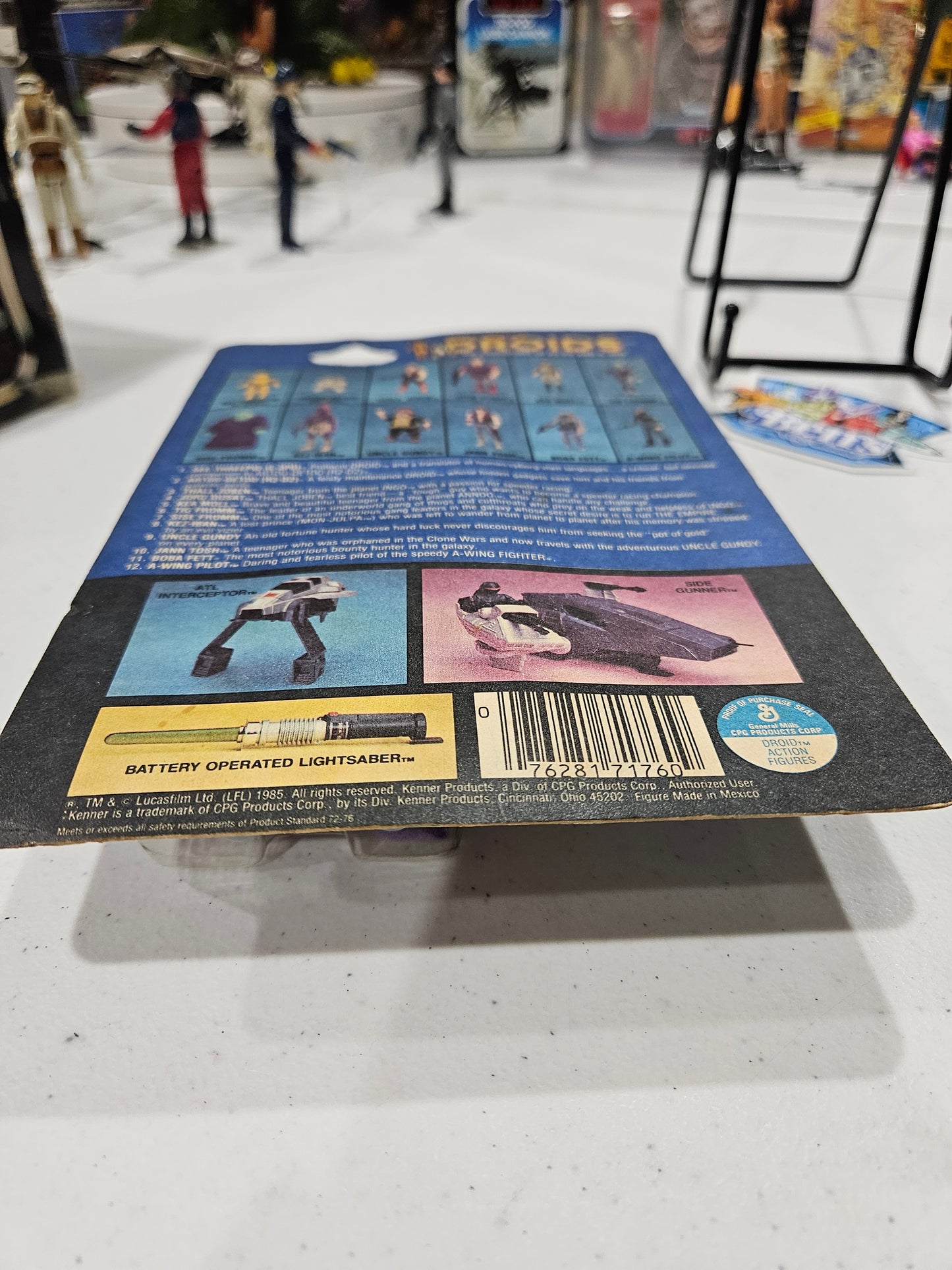1985 Kenner Star Wars Droids Sise Fromm