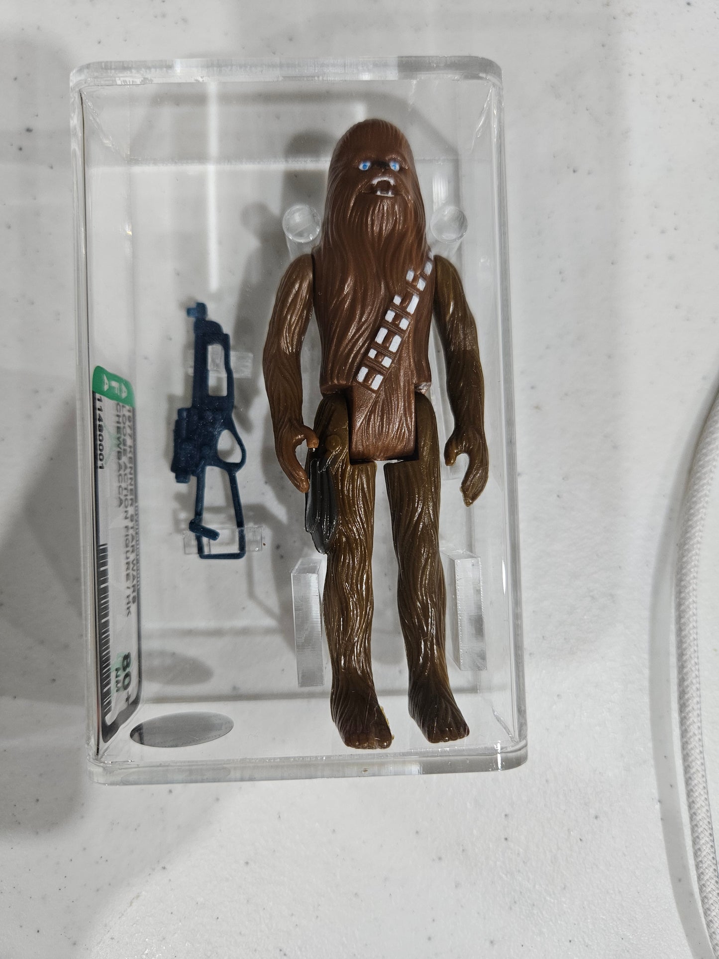 1977 Kenner Star Wars Chewbacca AFA 80+