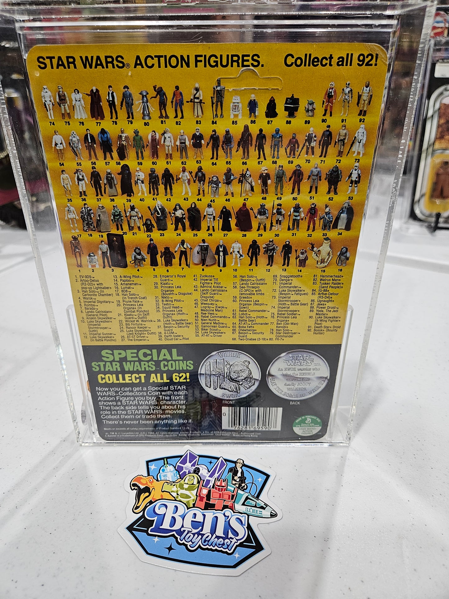 1984 Kenner Star Wars POTF Lando Calrissian (General Pilot)