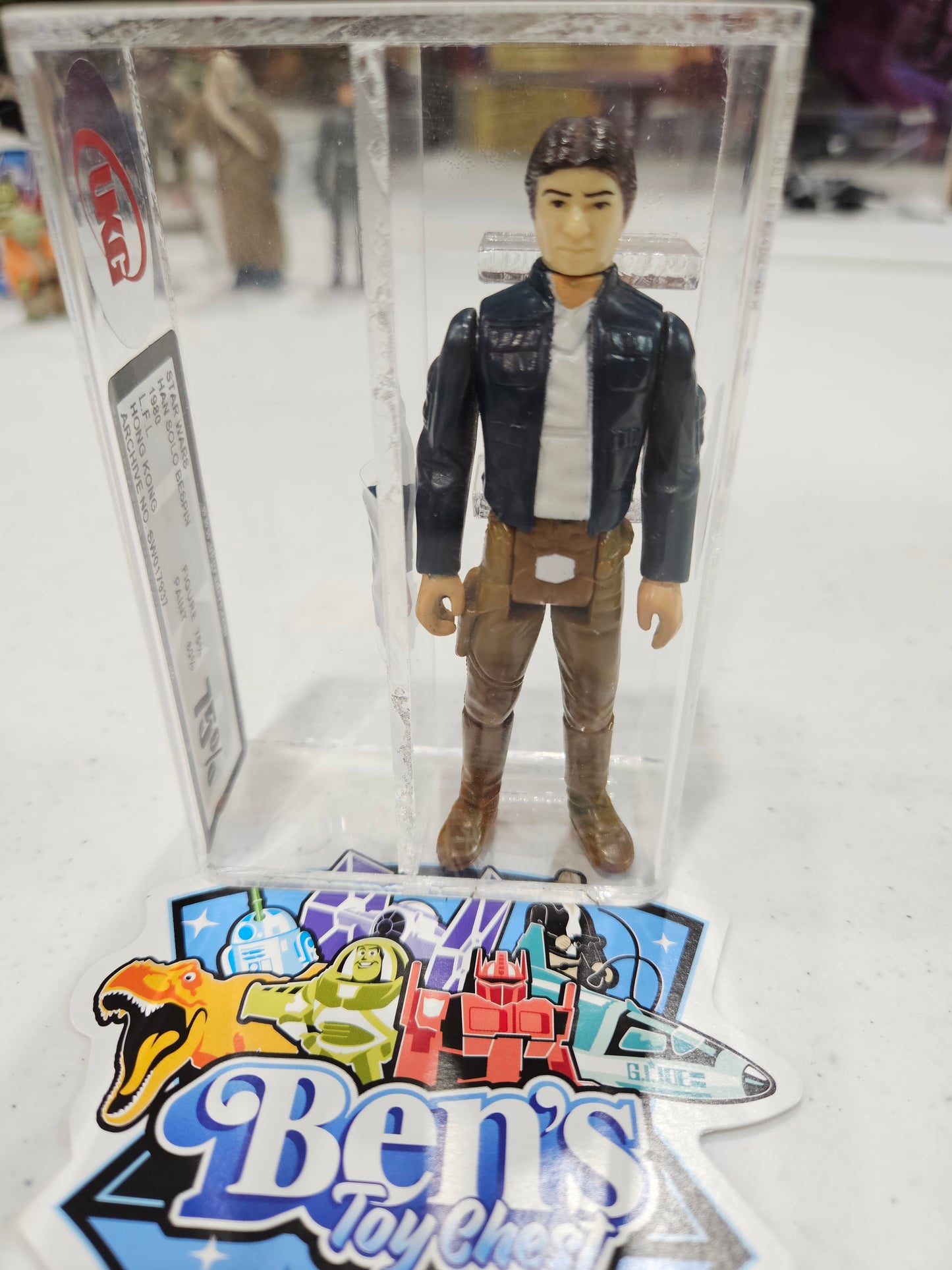 1980 Kenner Star Wars Han Solo Bespin UKG 75%