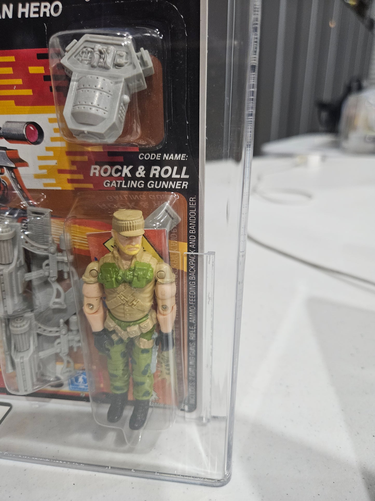 1989 Hasbro GI Joe Rock & Roll AFA 90 NM+/MT