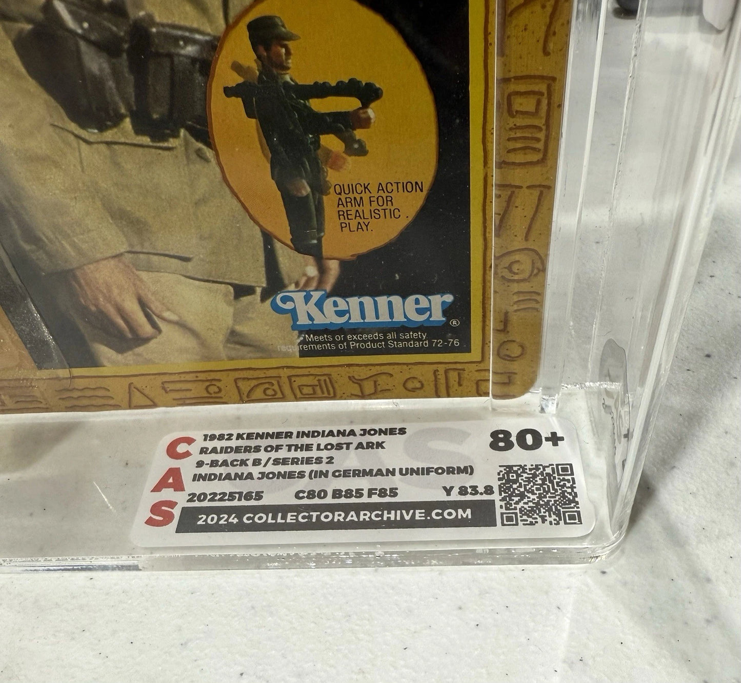 1982 Kenner Indiana Jones (German Uniform) CAS 80+