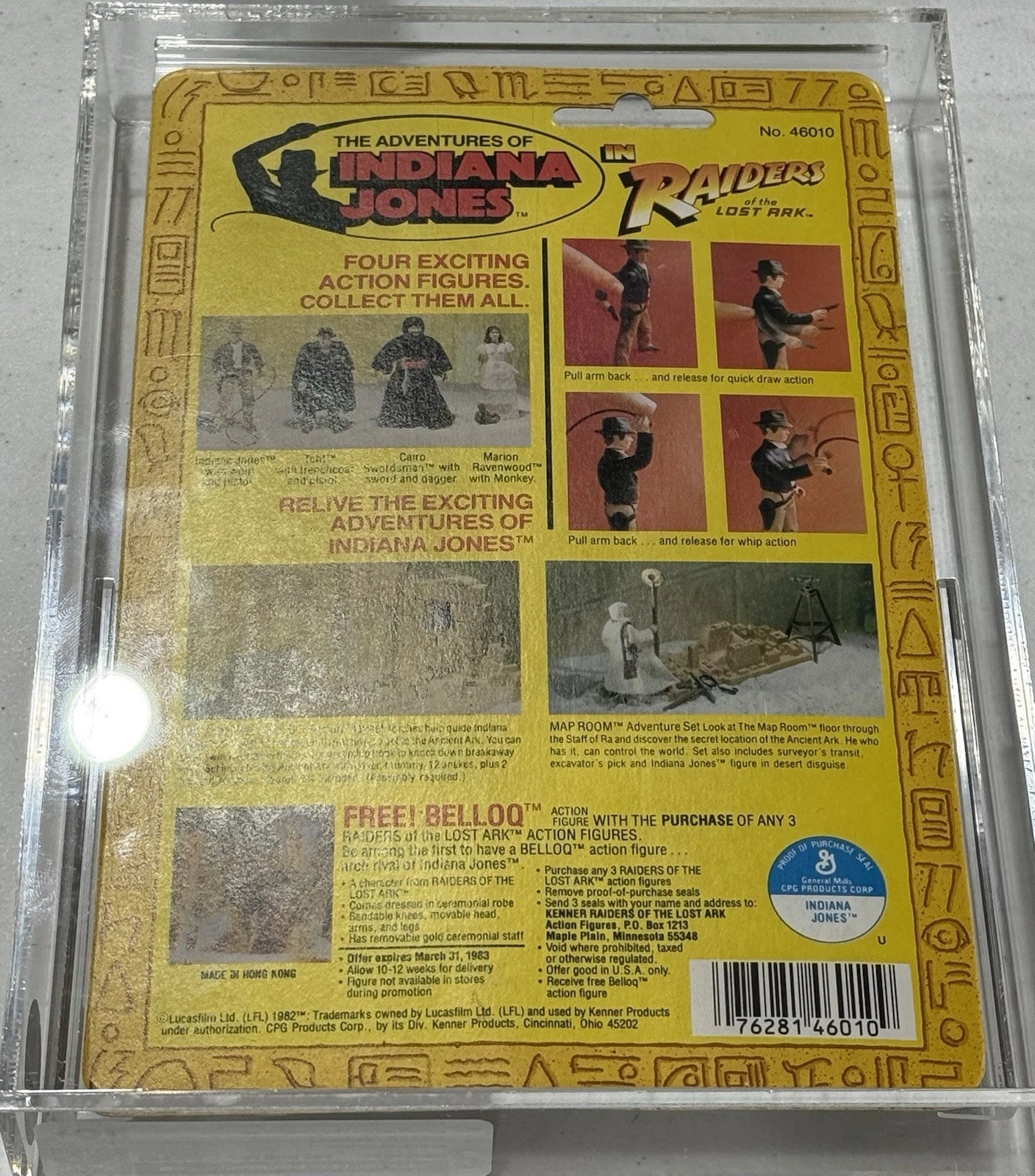 1982 Kenner Indiana Jones CAS 80+