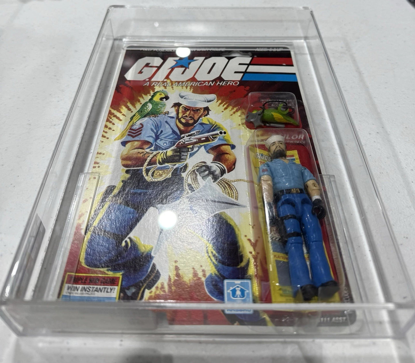 1985 Hasbro GI Joe Shipwreck AFA 80 NM