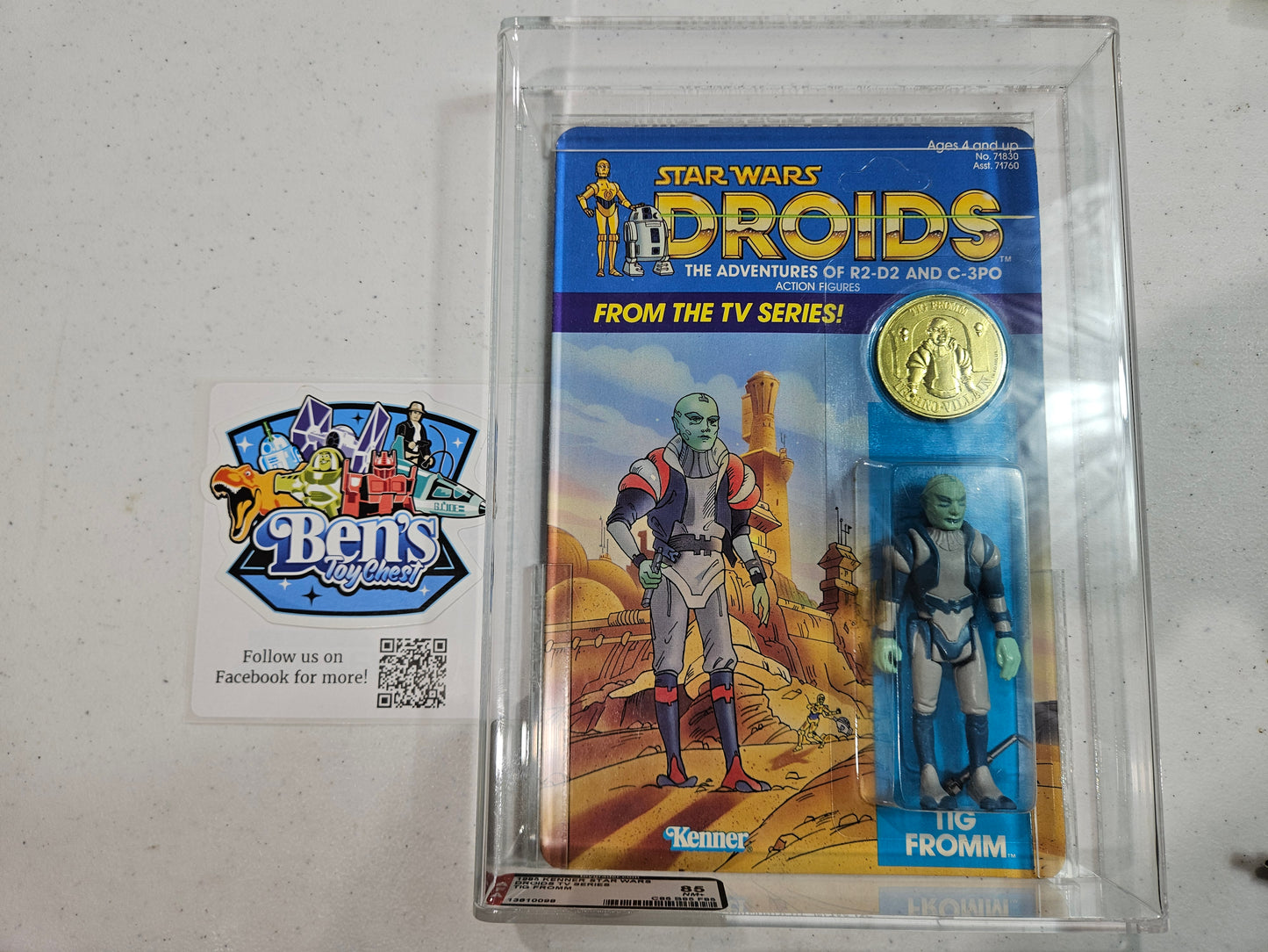1985 Kanner Star Wars Droids - Tig Fromm AFA 85