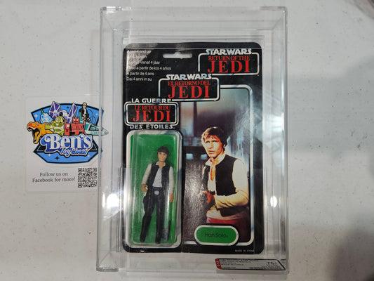 1984 Palitoy Star Wars Tri-Logo - Han Solo AFA 75+