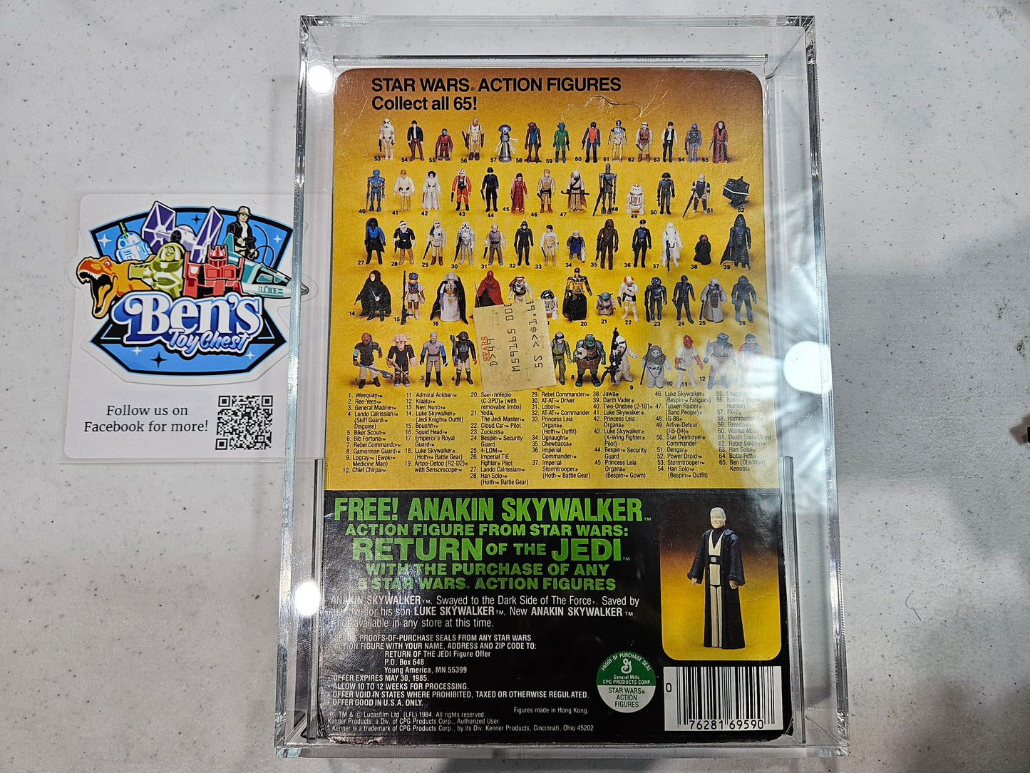 1984 Kenner Star Wars ROTJ Chewbacca AFA 75