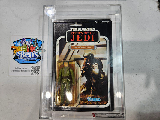 1984 Kenner Star Wars ROTJ - Rebel Commando AFA 80
