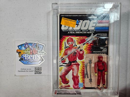 1987 Hasbro G.I. Joe - Jinx CAS 80+