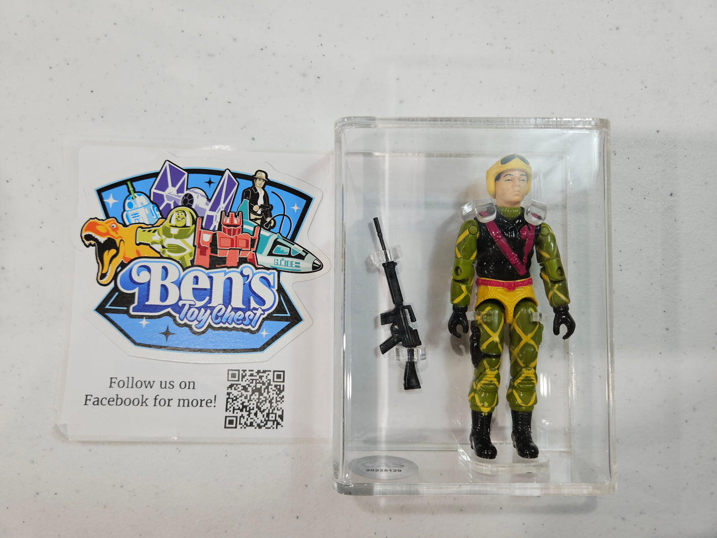 1991 Estrela G.I. Joe - Gatilho CAS 80 *Loose