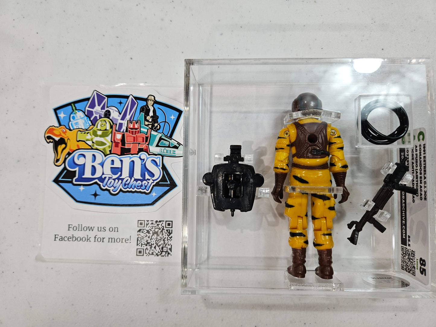 1991 Estrela G.I. Joe - Ar Puro (Airtight), CAS 85 *Loose