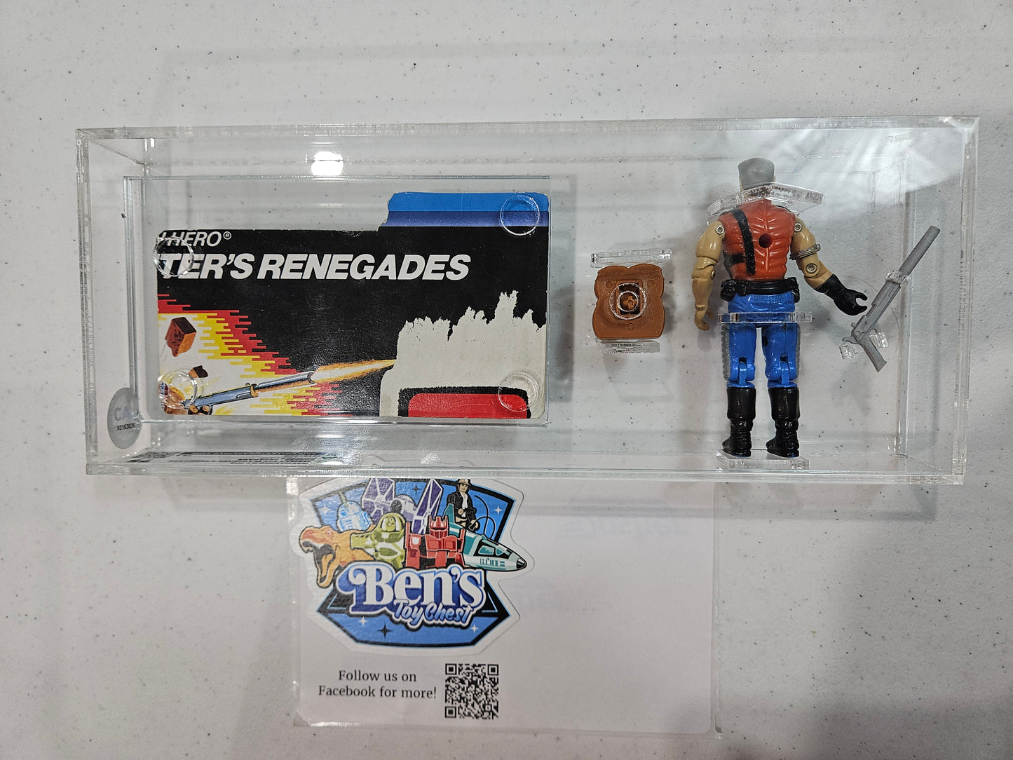 1987 Hasbro G.I. Joe - Mercer W/ File Card, CAS 75 *Loose