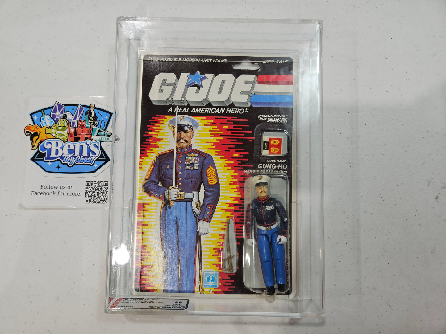 1987 Hasbro G.I. Joe - Gung-Ho, AFA 85 NM+