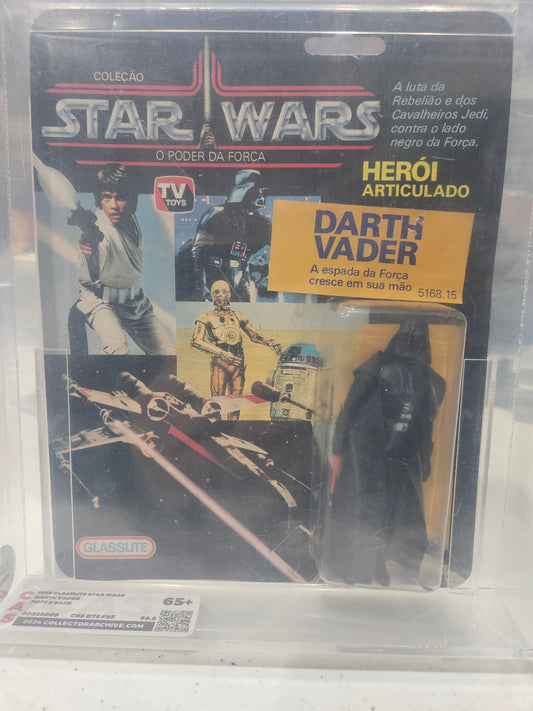 1988 Glasslite Star Wars Darth Vader CAS 65+