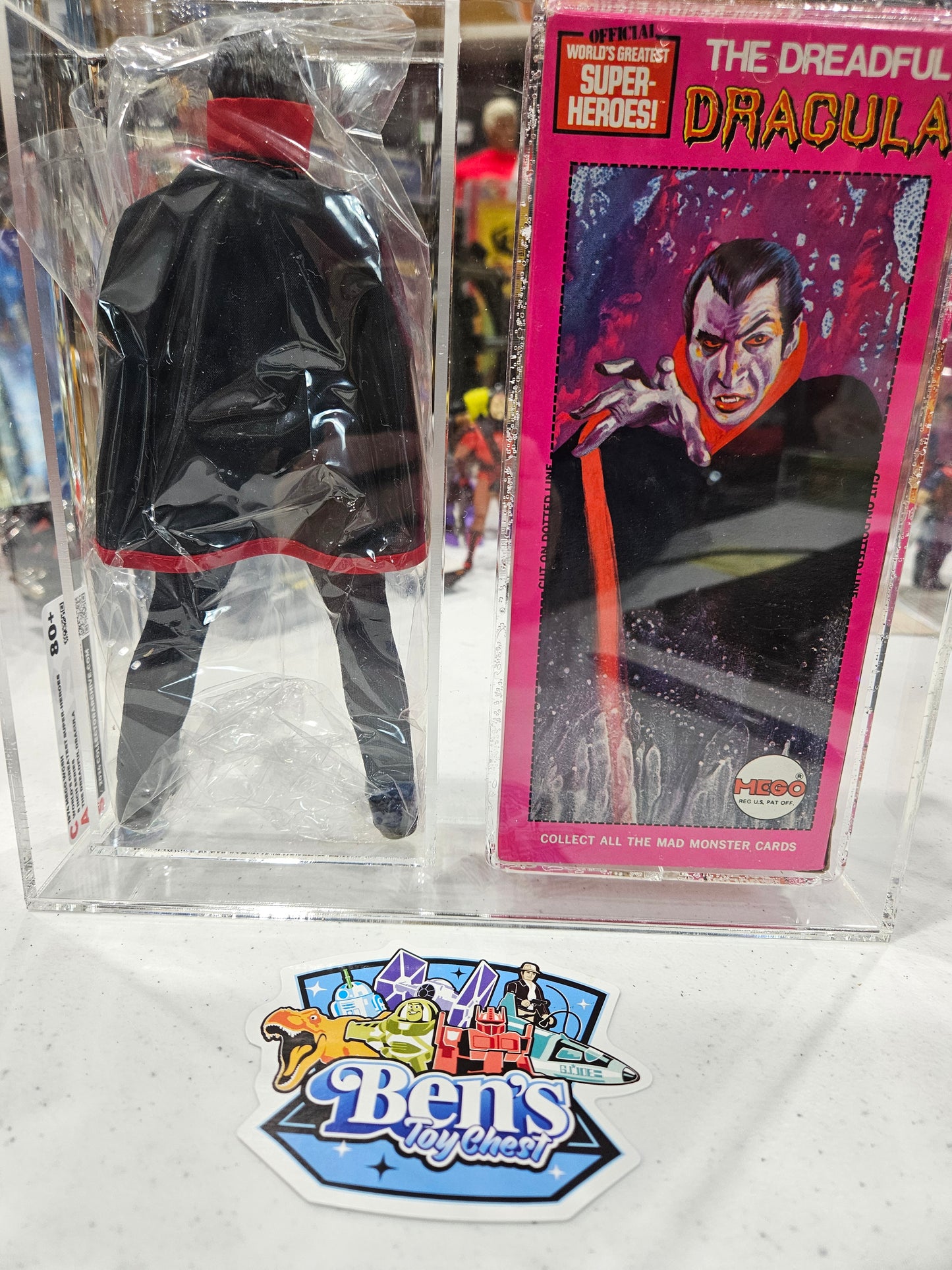 1974 Mego WGH The Dreadful Dracula CAS 80+