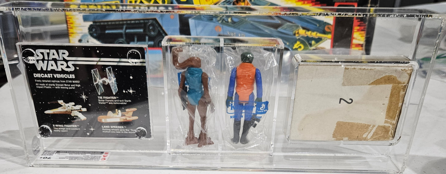 1978 Kenner Star Wars 2Pk Mail Away CAS 70+