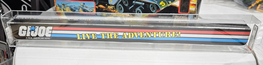 1987 Hasbro GI Joe Shelf Talker Display AFA 85