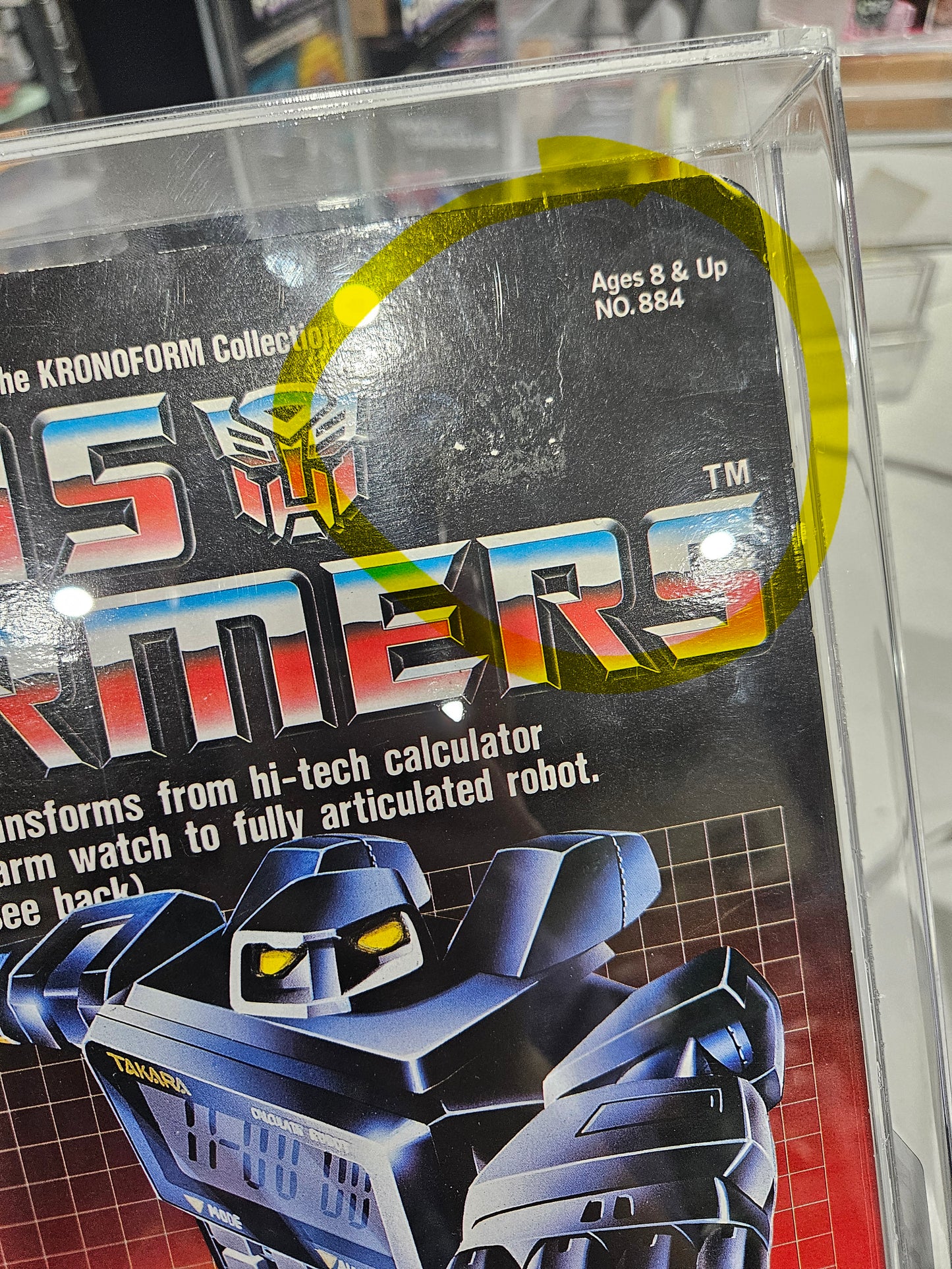 1984 Takara Transformers Kronoform Collection Kaltor AFA 80 NM