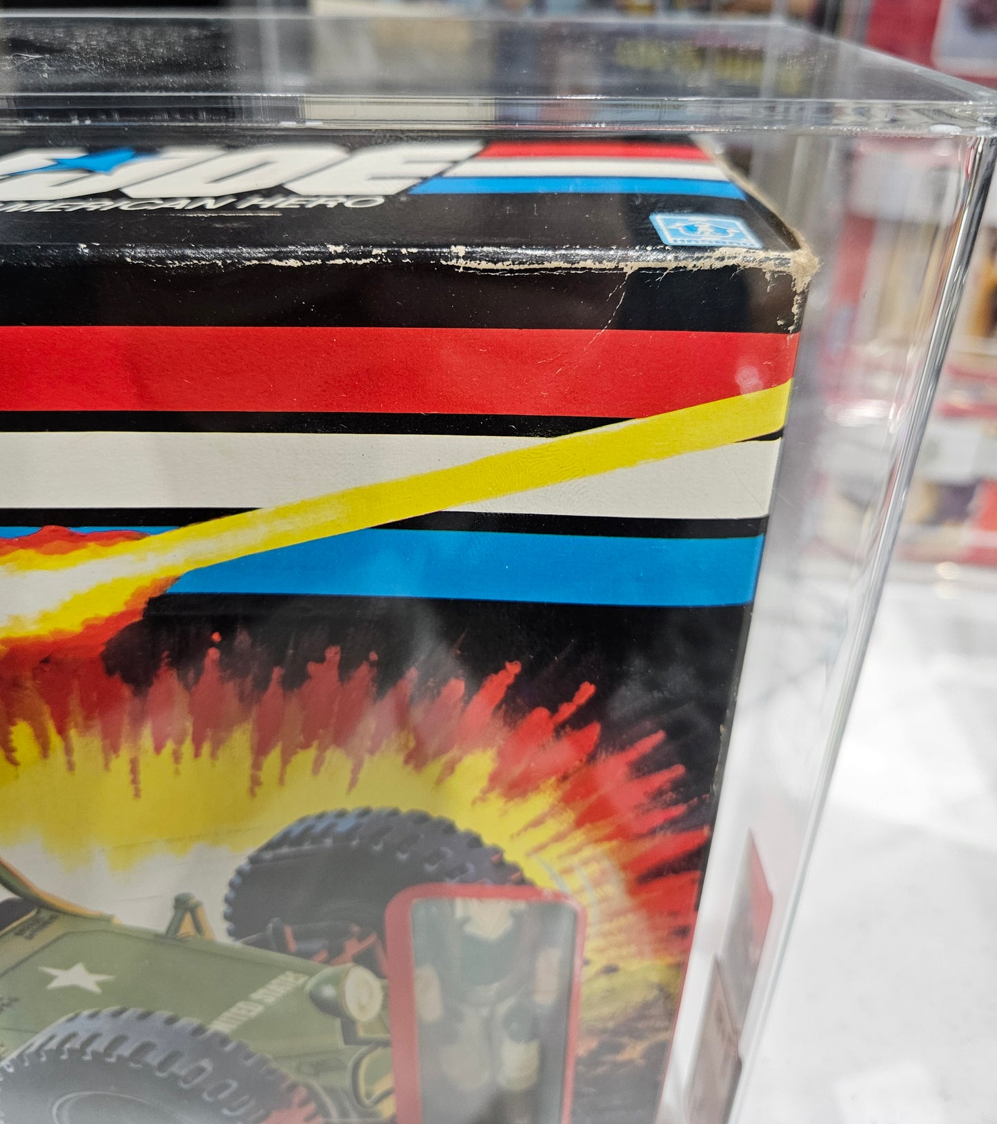 1985 Hasbro GI Joe A.W.E. Striker AFA 80 NM