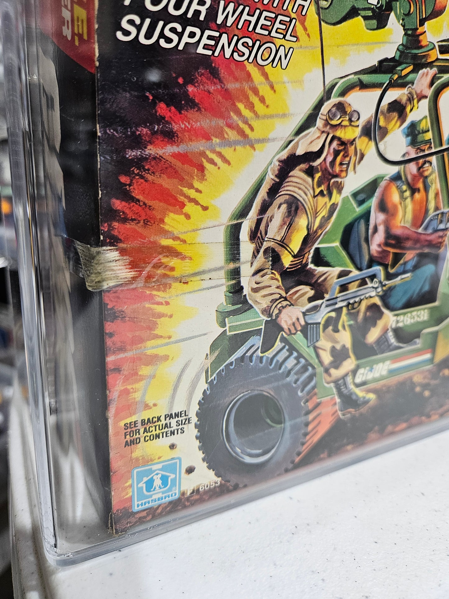 1985 Hasbro GI Joe A.W.E. Striker AFA 80 NM