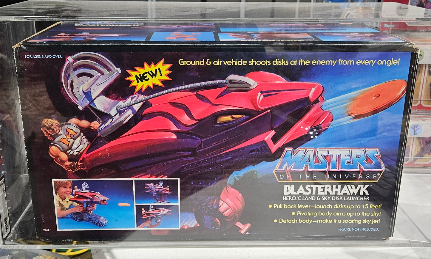 1986 Mattel MOTU BlasterHawk UKG 80%