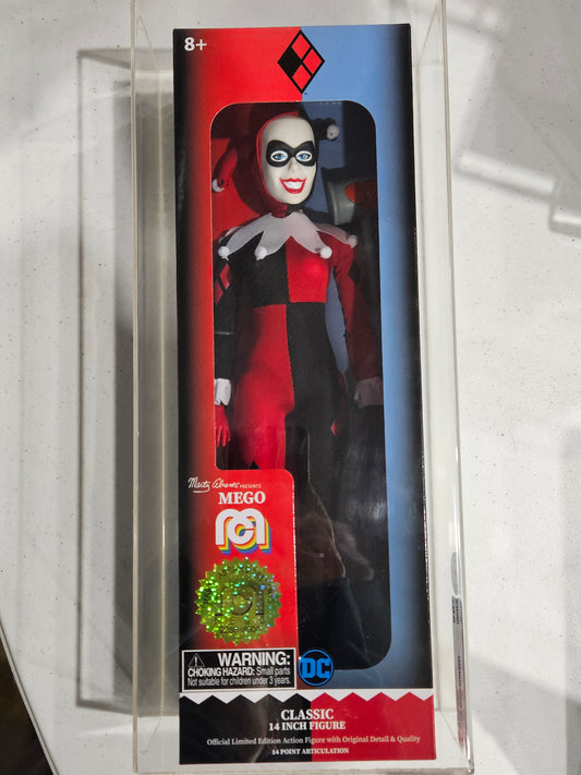 2018 Mego DC Comics 14 inch Harley Quinn CAS 90+