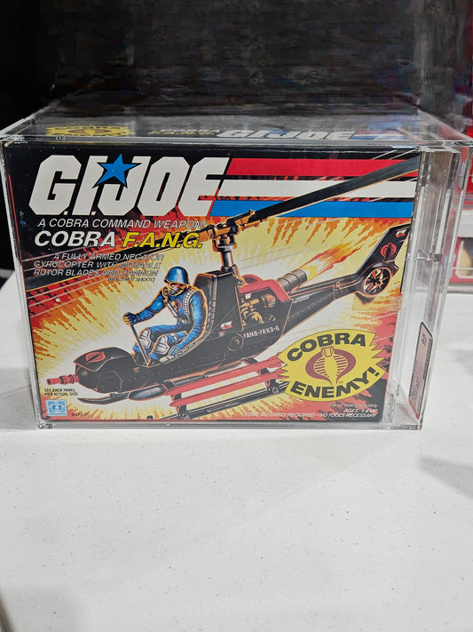 1983 Hasbro GI Joe Cobra FANG AFA 85 NM+