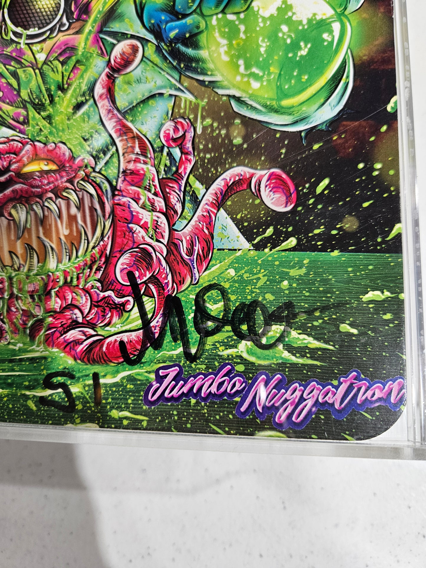 Jumbo Nuggatron Scratch Custom Figure CAS 90+ TMNT