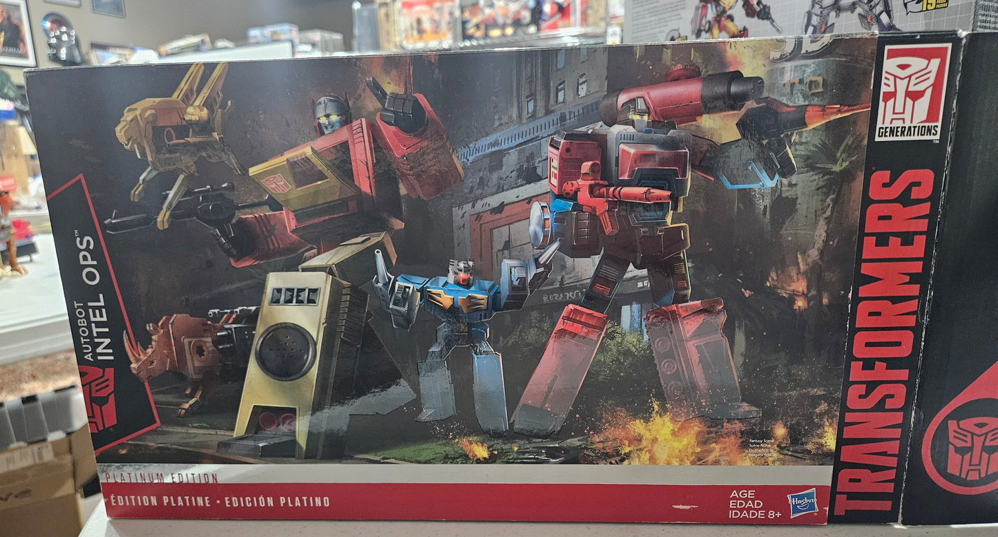 Transformers Autobot Intel Ops Platinum Edition Open/New