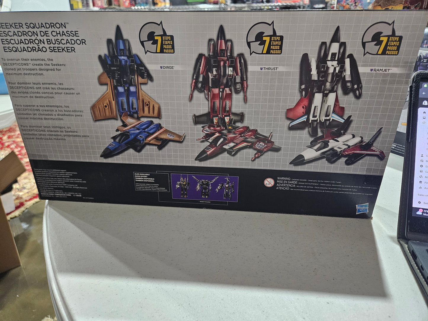 Transformers Seeker Squadron Platinum Ed Sealed